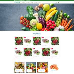 Website bán hàng thực phẩm